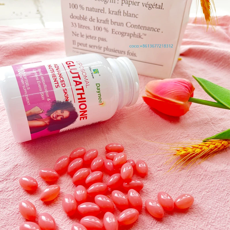 amway glutathione Winstown New Product Liposomal Glutathion Advanced Nutrients boost Detox  Lightens Evens Skin Whitening Collagen Soft Capsule