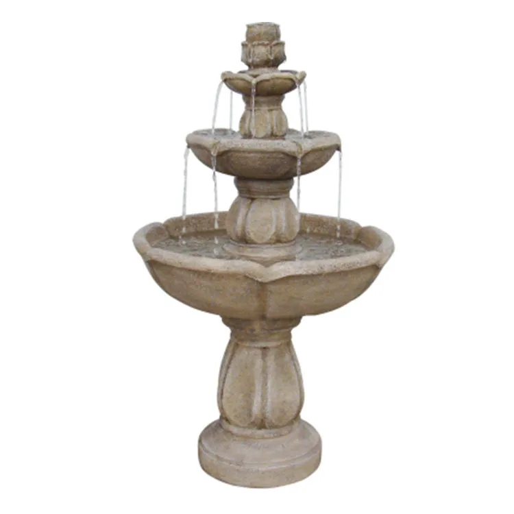 Schist Rock Water Feature Garden LED Fountain Cascading Fall Waterfall Outdoor
