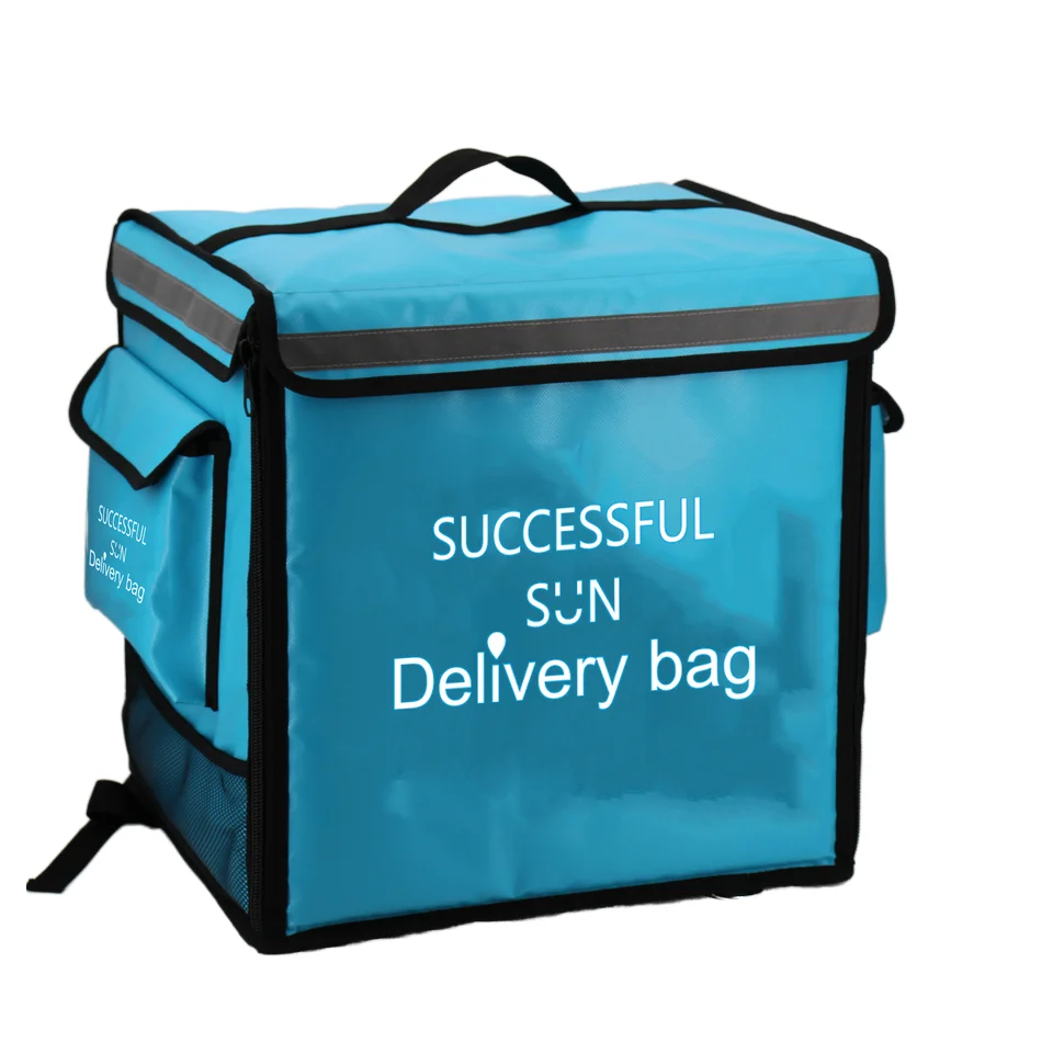 Waterproof  Motorcycles Delivery Food Bag Thermal Pizza Delivery Backpack Cooler Bags Custom logo Insulated