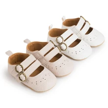 New Arrival Rubber Anti-Slip Baby Girl Party Dress Shoes For 0-18 Months Baby Girl Shoes