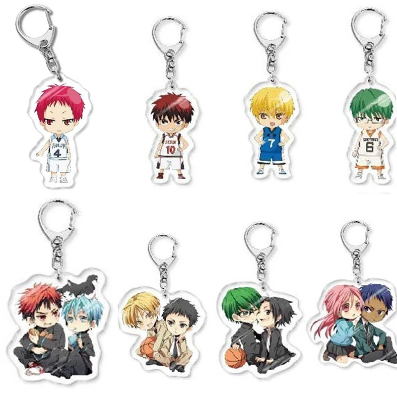 Portachiavi In Gomma Kuroko No Basket &ndash; Raro, Artigianale, Multicolore, Da Collezione