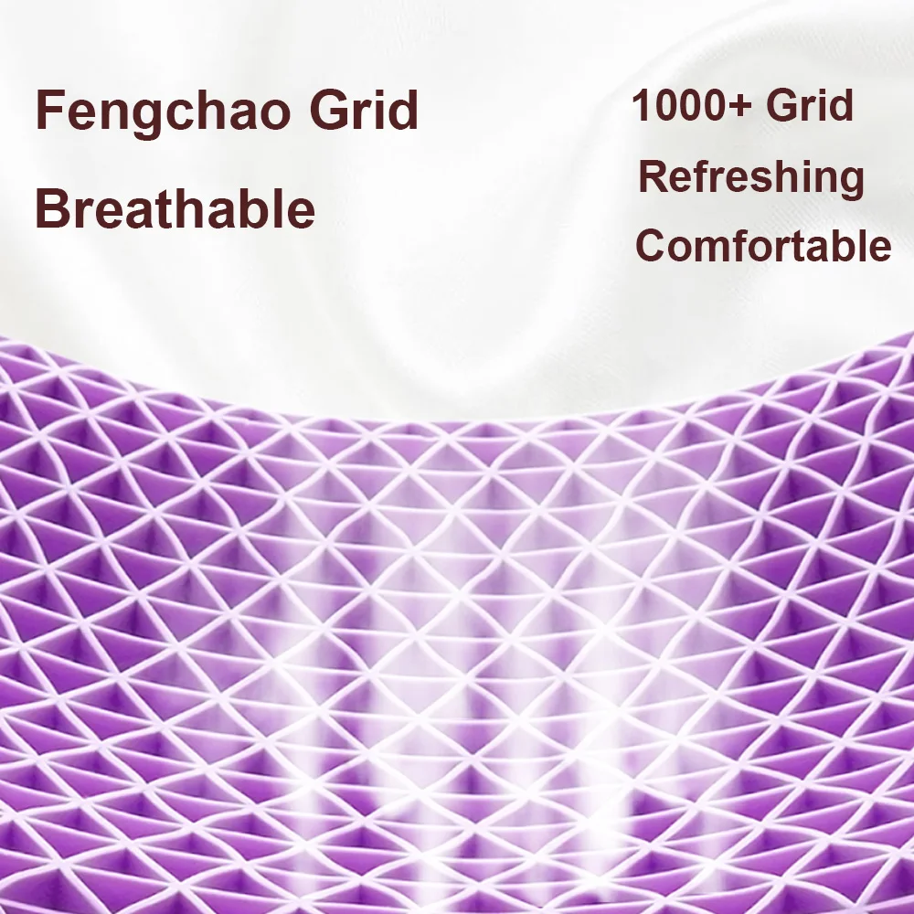 New Design Pain Relieve Washable TPE Non-Pressure Air Gel Pillow