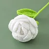 Produit fini rose blanche