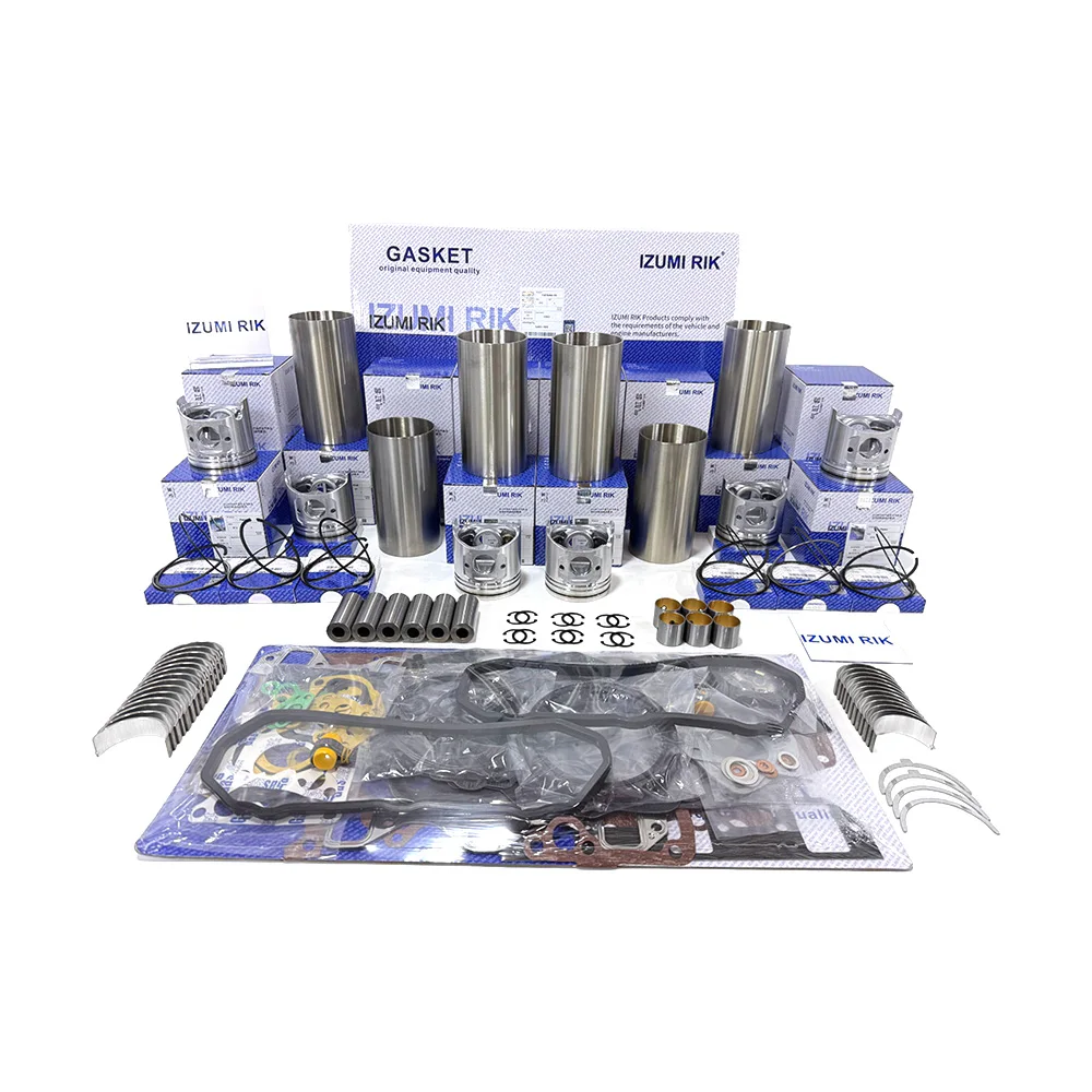 Genuine Engine Parts Overhaul Rebuild Kit with Overhaul Kit Main & Conrod Bearing with Thrust Washer for Nissan ED6 EP100 FD46