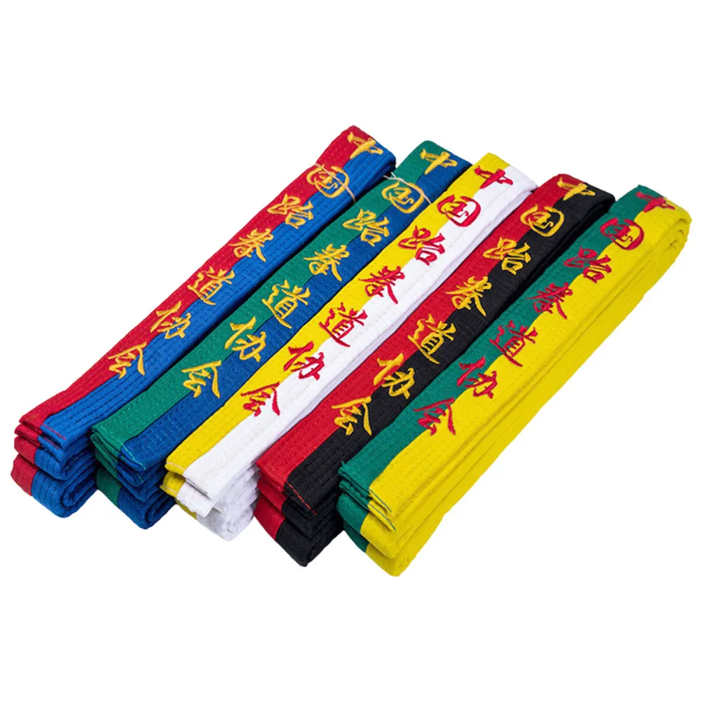 Karate Color Belts Martial Arts Grading Belts Cotton Judo Karate Bjj Taekwondo Belts Buy