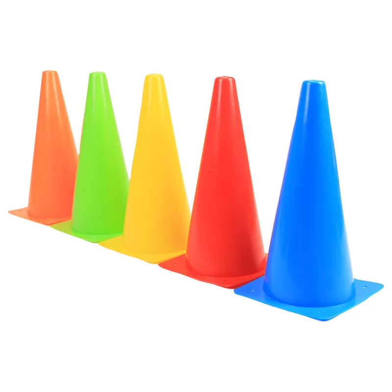 Multicolor Plastic Sports Equipment for Football & Soccer Training Obstacle Roadblock Agility Hurdles and Field Marker Cones