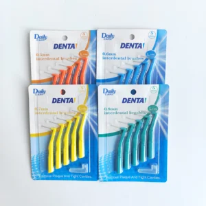 Daily Care Classic L Shape Design Interdental  Brushes for Oral Clean Use Reusable High Quality Interdental Brushes Toothpick