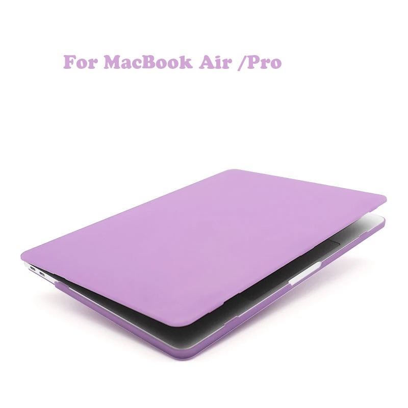 
 Soft Touch Crystal Hard Shell Laptop accessories For Macbook Air Cover 11 12 13 inch Crystal Cover For MacBook Pro Case  