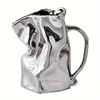 Florero plateado (sin flores)