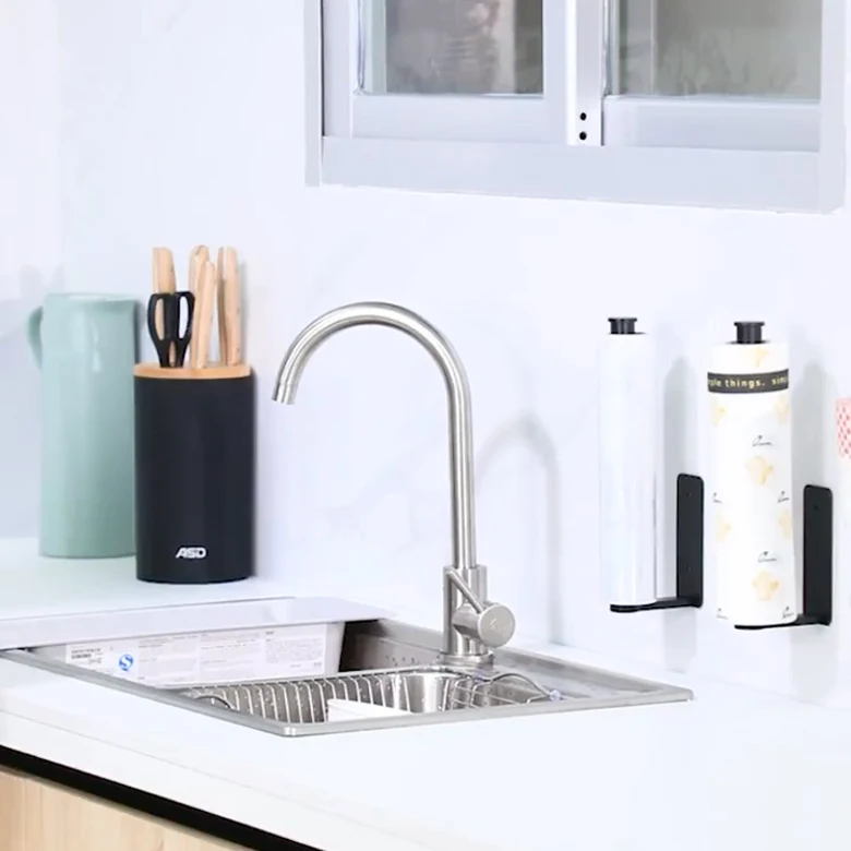 Кухонное бумажное полотенце не-дыропробивной стеллаж для хранения бумажная вешалка бумага масло абсорбирующие крючки полка подвешивания настенный