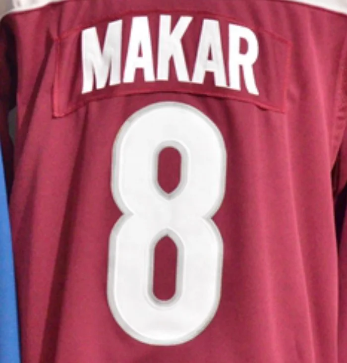 Source Ready to Ship Colorado Cale Makar White Best Quality