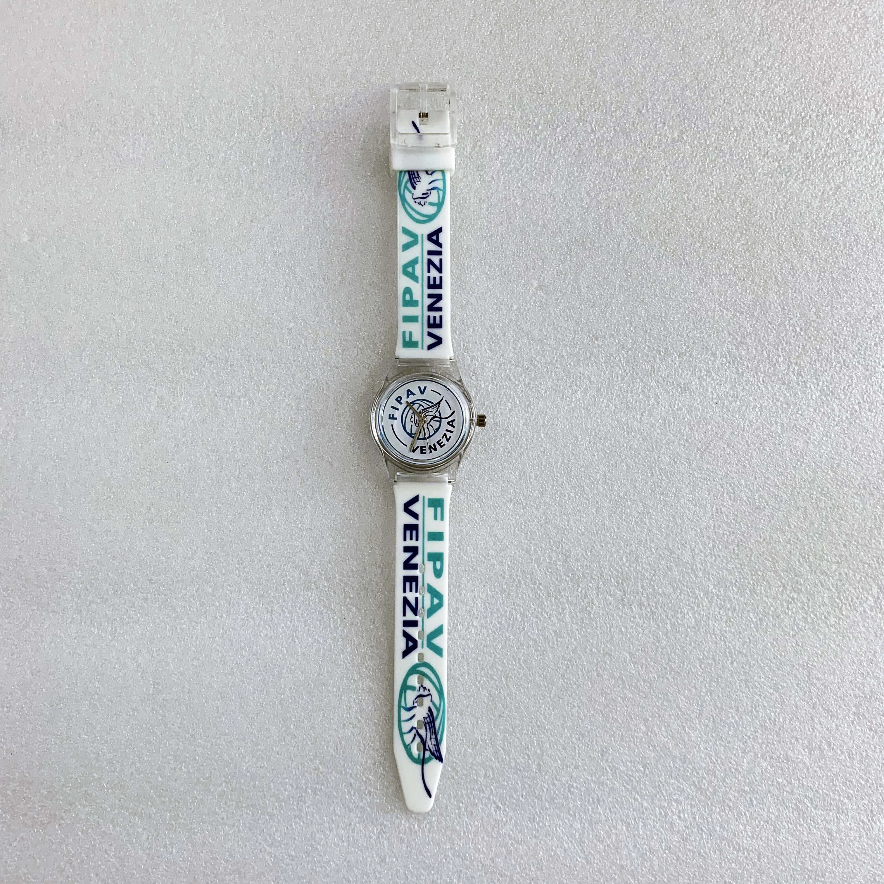 Customised Logo Transparent Watch African Print Montage Plastic Watch Customized Face and Band Graphics Own Print Design Watch