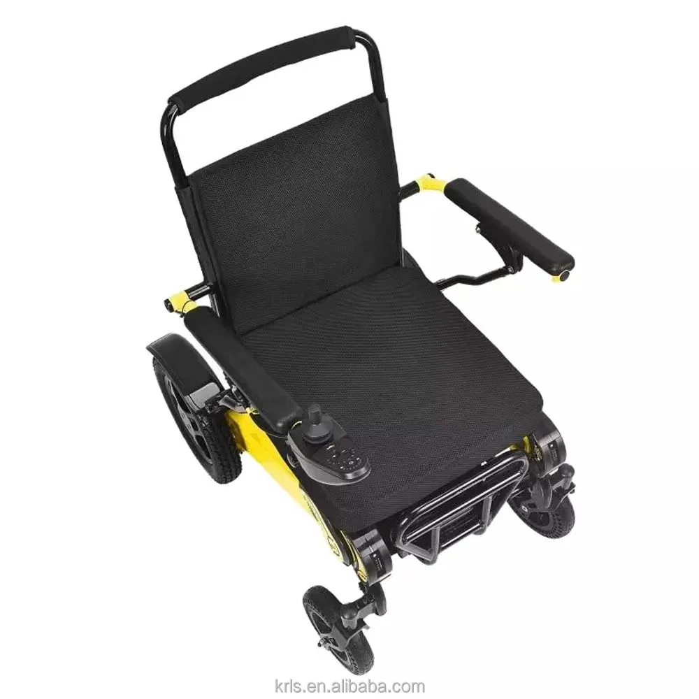 Electric Wheelchair Foldable 4 Wheels Rollator Elderly And Disabled