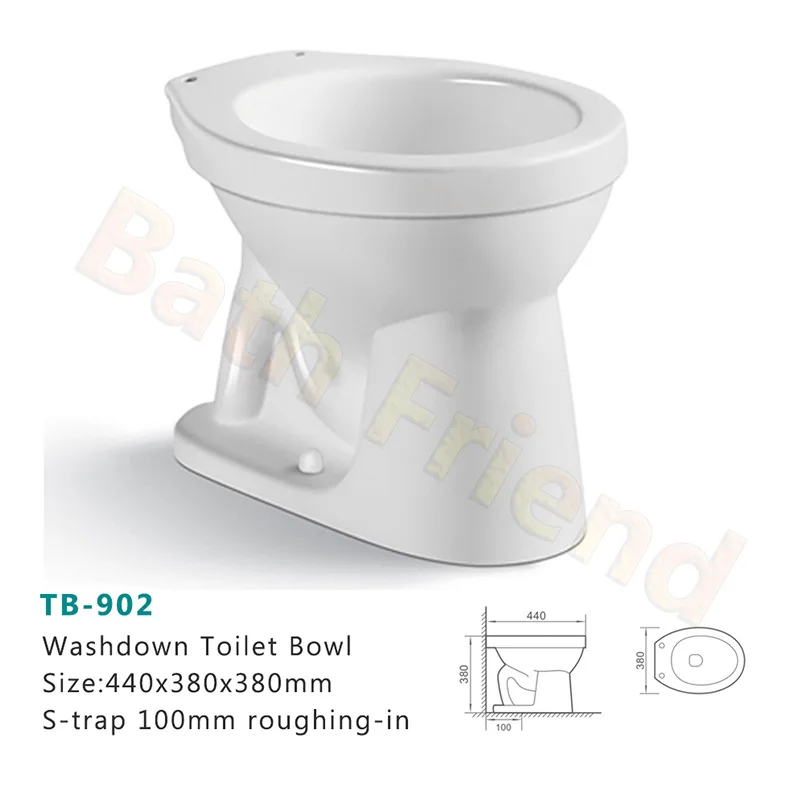 Strap 100mm Thailand Small Color Toilet Bowl,Philippines Toilet Bowl 1
