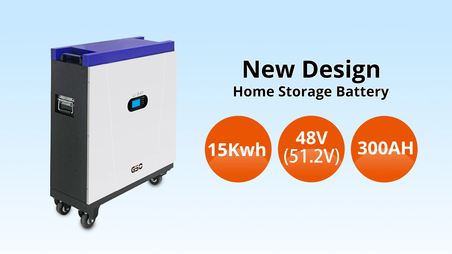 Movable 15kwh Gotion A+ Batterie Cell 48v 300ah Solar Energy Storage