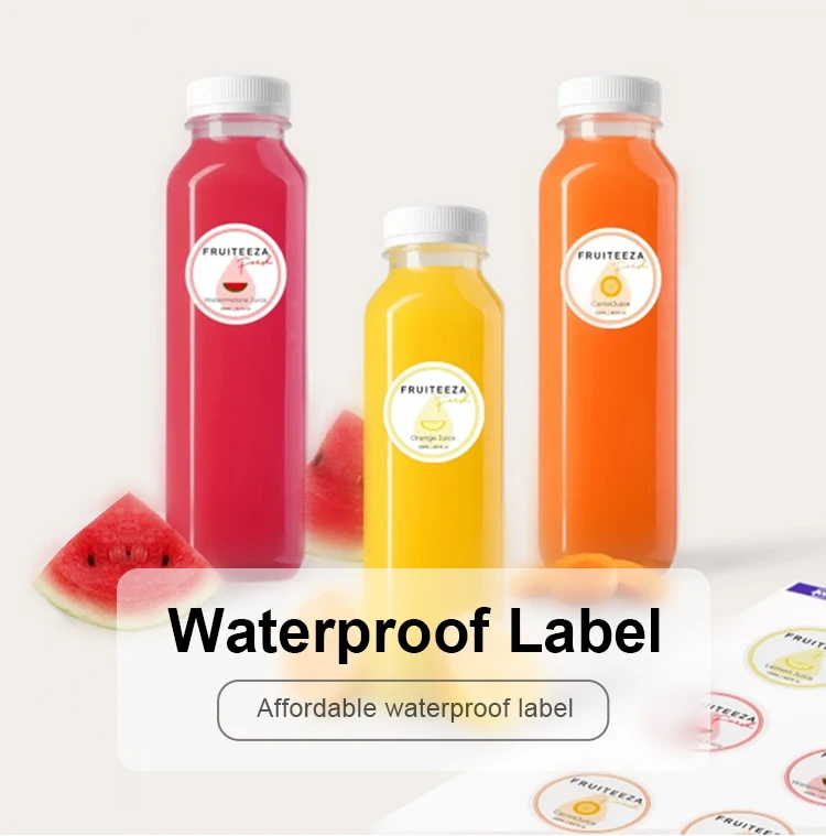 Transparent Drink Beverae Label