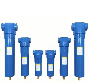 2.4cbm New Condition Compressed Air Filter for Refrigerated Air Dryer for 20ph Air Compressor Station Line Filter