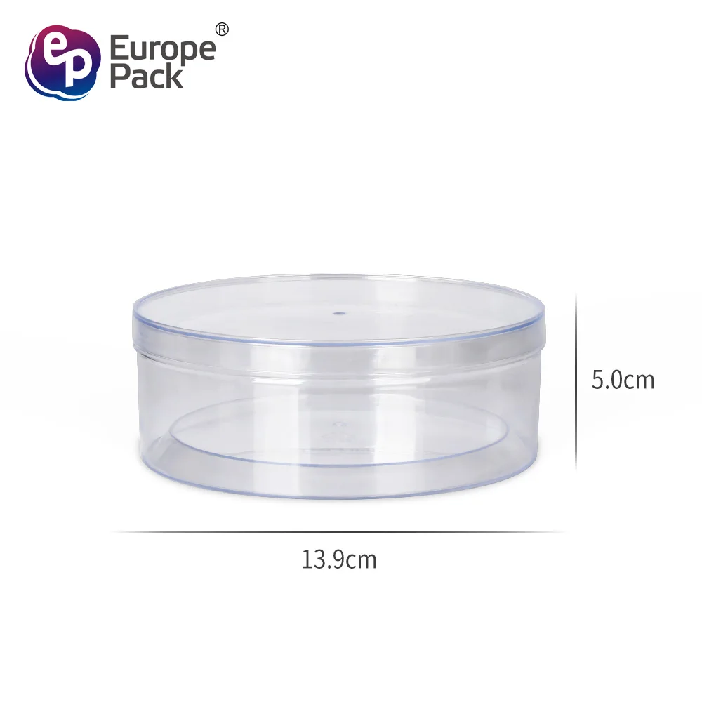 Hard Plastic Biscuit Mousse Cup Tiramisu Dessert Pudding Packaging box