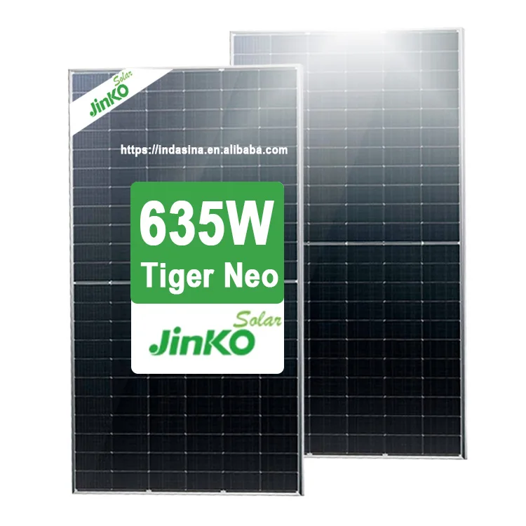 Jinko Tiger Neo 66HL4M N-Type Mono Solar Panel 610-635W for