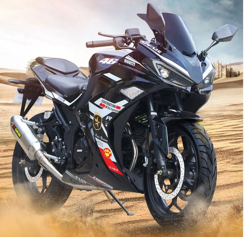 Roywell 400cc Gasoline Sport Cruiser Motorcycle Automatic Motor Gas