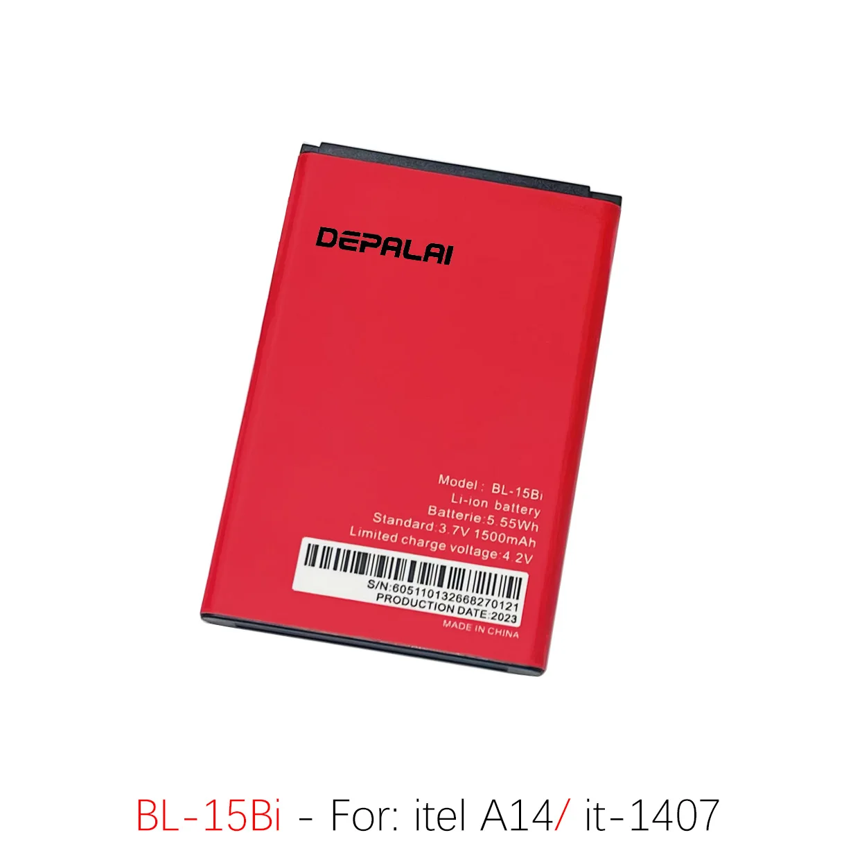 Itel A14 Itel 1407 Battery 1500mAh Li Ion Battery High Capacity