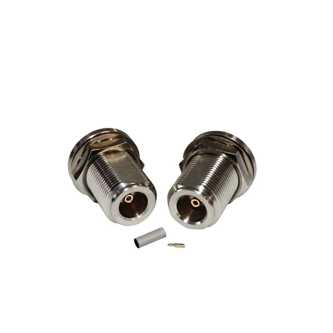 product factory supply n c ky15 23 teeth coaxial connector female n connector crimp rg174 rg316 cable n type connector-3
