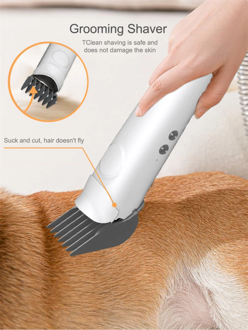 Multifunctional Electric Shaver For Cats And Dogs Hair Aspirator Device Convenient Pet Care