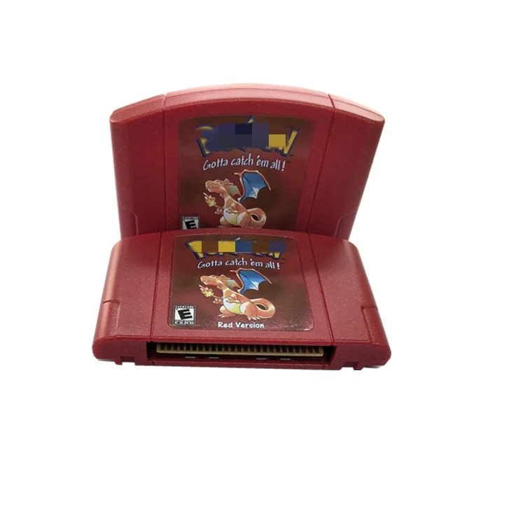 Pokemoned Game Boys Color NTSC and USA Version Emu Edition Video Games Accessory for Play on N64 Console