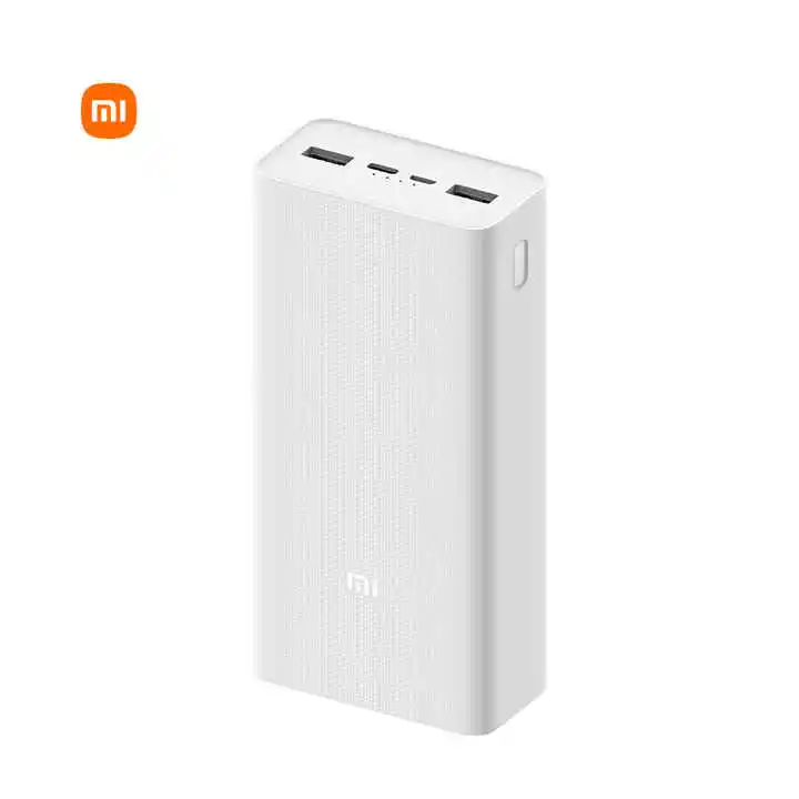 Mi Power Bank 30000mAh PB3018ZM USB Type C 18W Fast Charging Portable  Xiao Mi Powerbank 30000 External Battery Powerbank