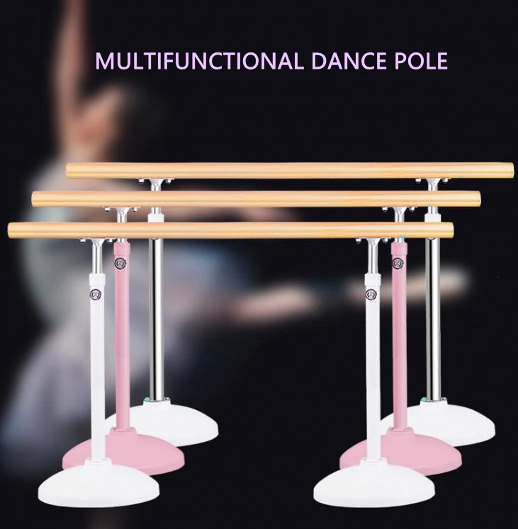 Gymnastic Portable Ballet Barre Dance Height Adjustable bar for Abdominal and Balance Training