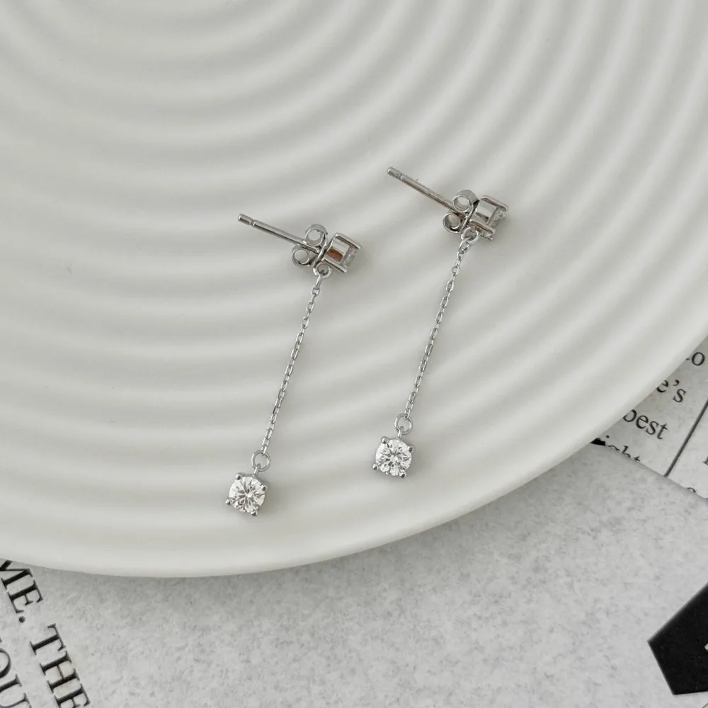 KAKODIY Elegant Design Boutique Fashion Jewelry 925 Sterling Silver 5A Cubic Zirconia Earrings Daily Accessories detail 8