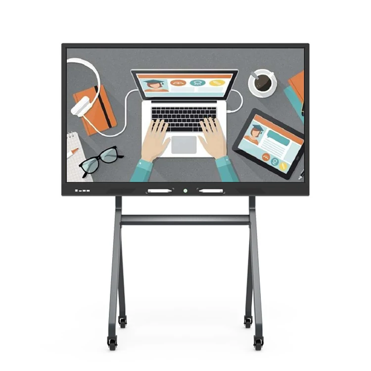 JCVISION 85 Inch Touch Screen Interactive Smart Whiteboard Electronic Panel Board for Education Conference