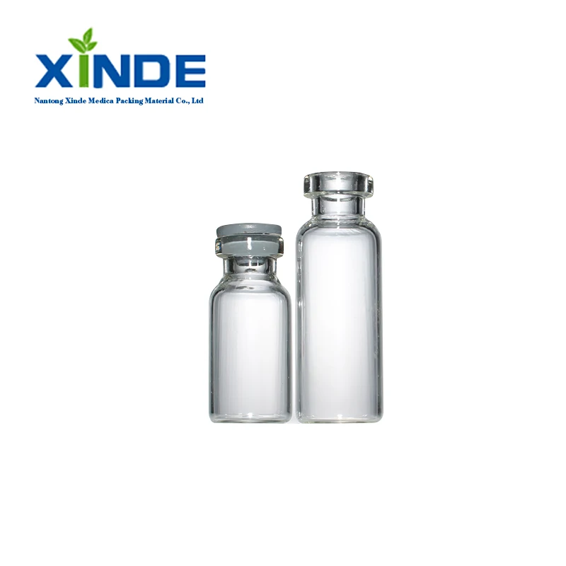 5ml 10ml sterile moulded  vials for injection tubular glass vials bottles