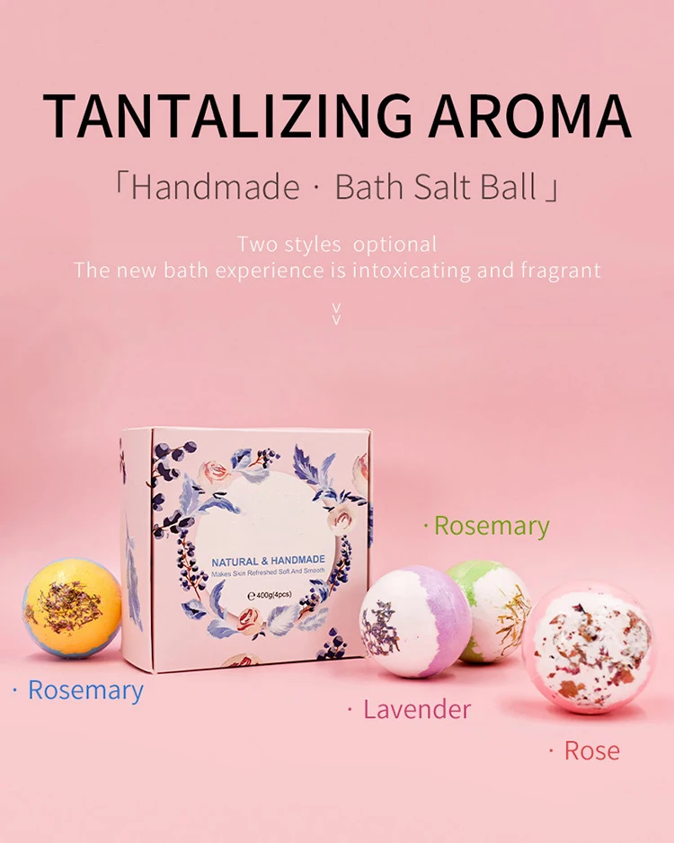 Лидер продаж, эфирное масло премиум-класса, натуральные органические веганские Бомбочки для ванны, набор засушенных цветов, лепестки