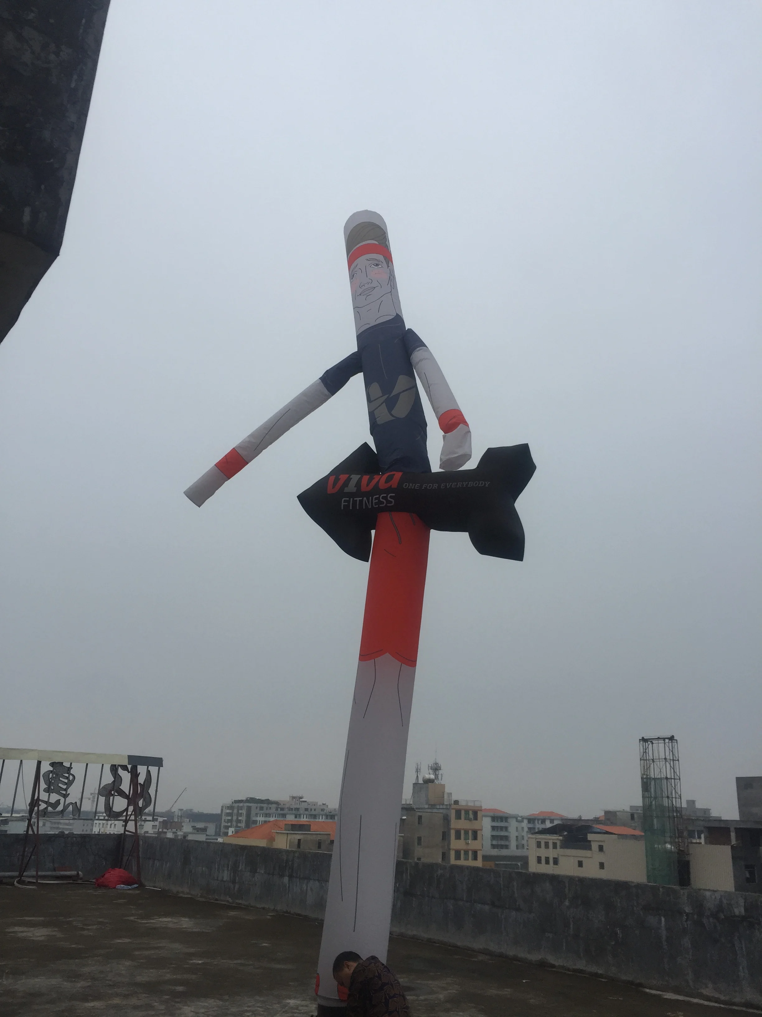 Custom Design Advertising Inflatable Waving Hand air Dancer with Blower/inflatable air Dancer Cook