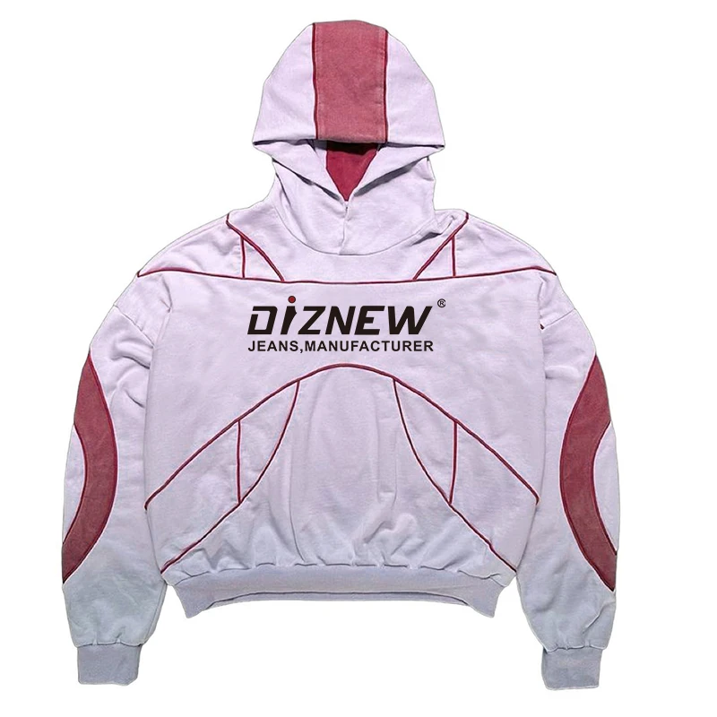 DiZNEW Custom Manufacturer Wholesale Fashion Hoodie Men's Hoodies Set Custom Logo Plus Size Hoodie