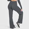 Grey-flare pants
