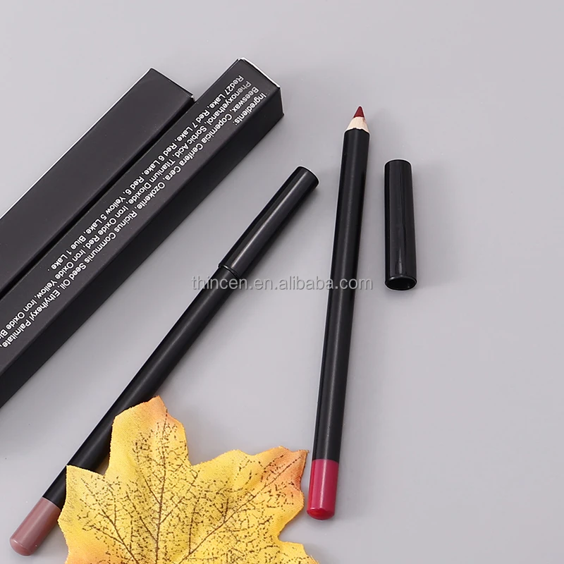 16 Colors Lip Liner No Logo Waterproof OEM Makeup Tools Beauty Lip Liner Pencil