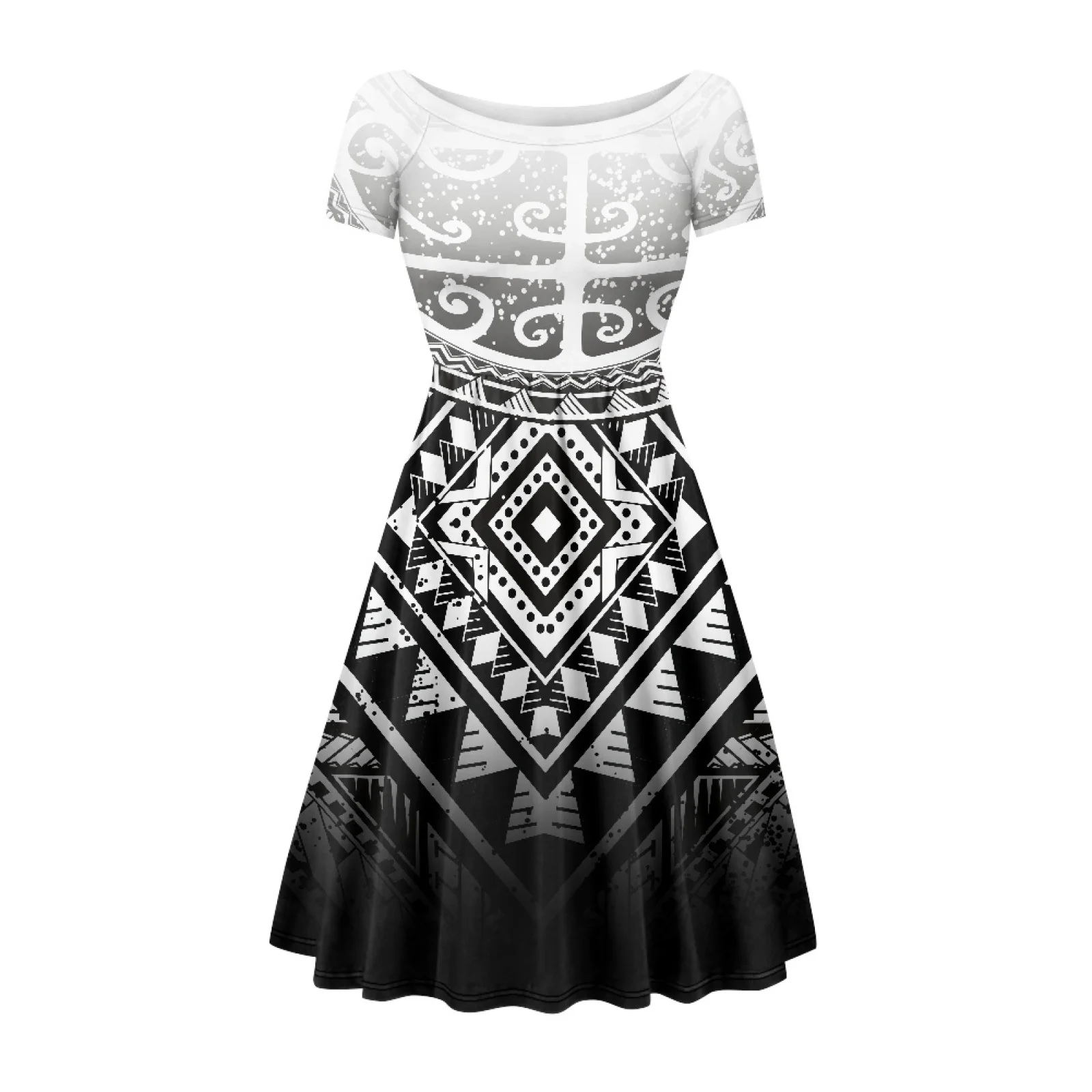 nelly furtado black dress Alexander McQueen Fit'n'Flare Dress White Stitching L main image 0