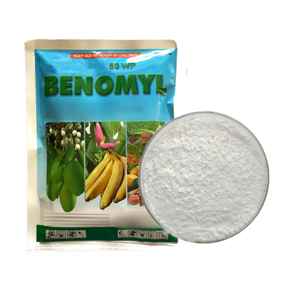 Заводська ціна Benomyl 50% 50 wp benomyl fungicide benomyl carbendazim постачальник