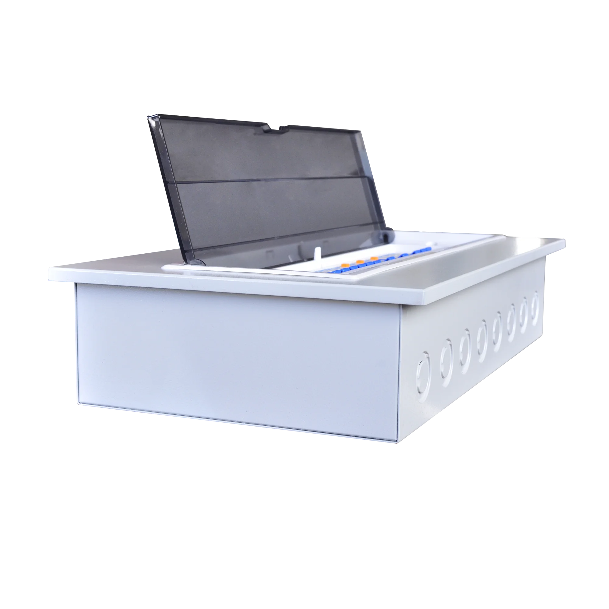 Indoor Power Distribution Box Insulated Plastic Box 36way Single Phase Db Box Insulated Plastic Distribution Board for Household