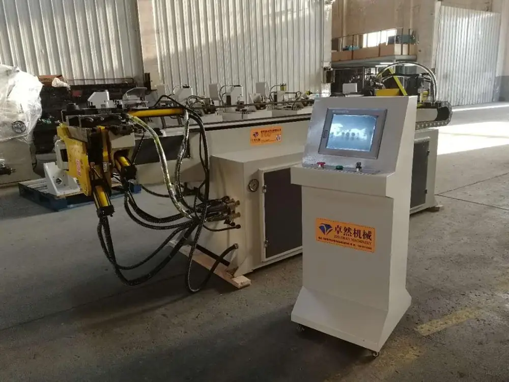 
 Гидравлический гибочный станок Zhuoran DW50CNC для стальных труб с ЧПУ  