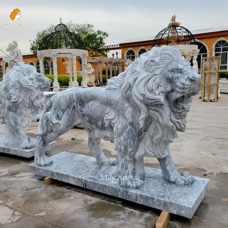 【40%off‼️】白珊瑚/ライオン彫刻彫り Amazon.co.jp: Veronese Design 8 7/8インチ プリスに座る