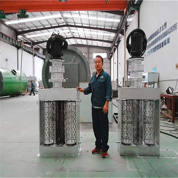 Измельчитель сточных вод нашей фабрики это низкоскоростная подводная Двухвалковая шлифовальная