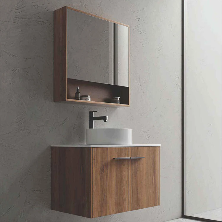 Modern hotel wall-mounted bathroom vanity cabinet dresser new design cabinet furniture details