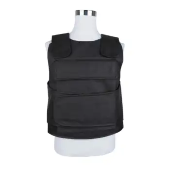Large protective area tactical vest insert carrier - polyester material