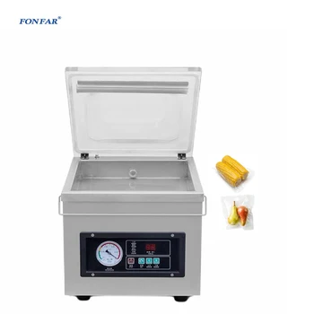 110V/220V Automatic Desktop DZ260 DZ300 DZ400 Vacuum Sealing Packaging Machine Meat Beef Sea Food Best Price Vacuum Packer 30 35