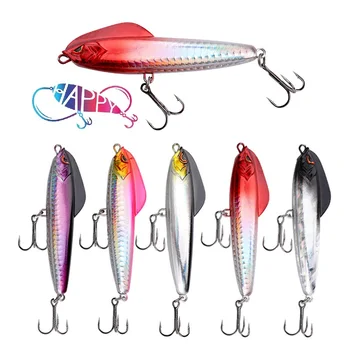 14g 18g Sinking Pencil Lures Freshwater Saltwater Slow Sinking Swimbait Treble Hook Bass Redfish Long Casting Pencil Lure – Soft Lure – view 2