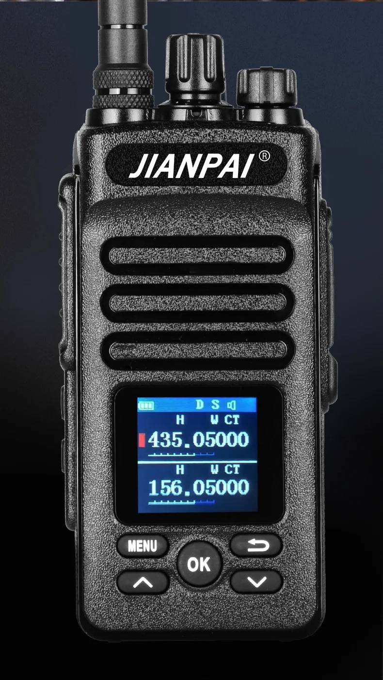 Jianpai DP2600 Waterproof Handheld Intercom Full-band Wireless Intercom ...