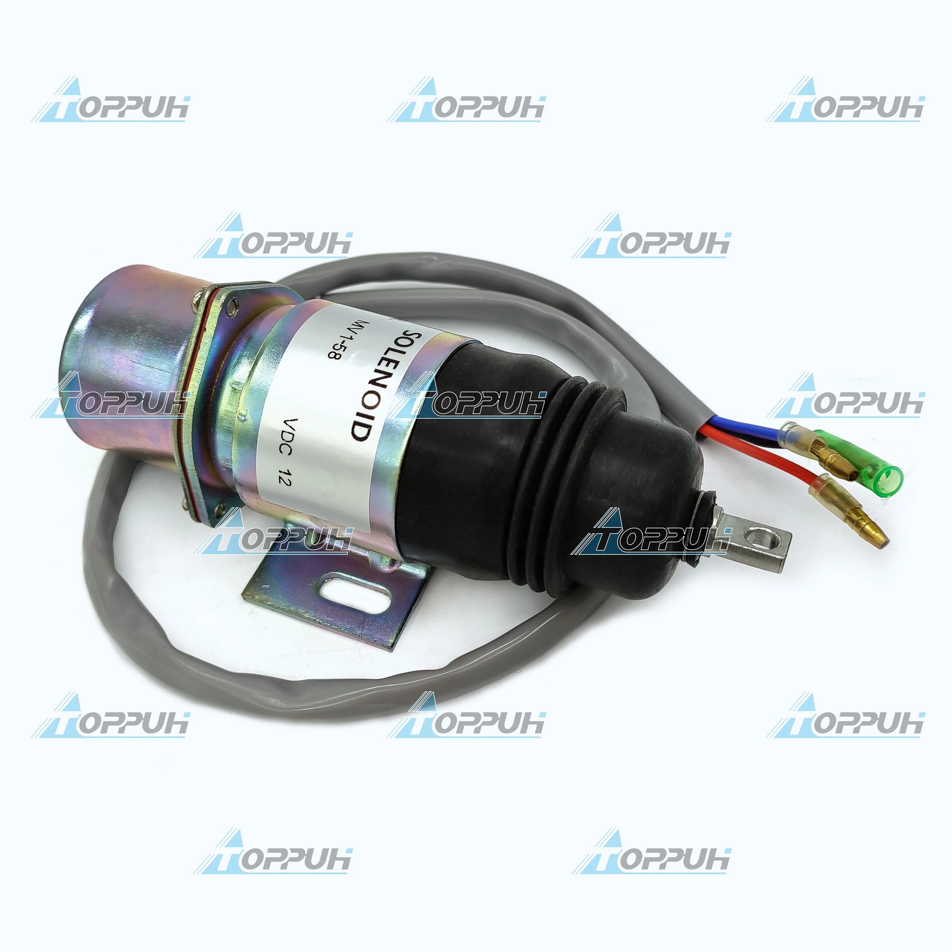 12v Stop Solenoid 894453-3411 8-94453341-0 Heavy Duty Fuel Shutoff Solenoid  Valve For Isuzu Hitachi Engine 8944533410 Mv1-58 - Buy Solenoid